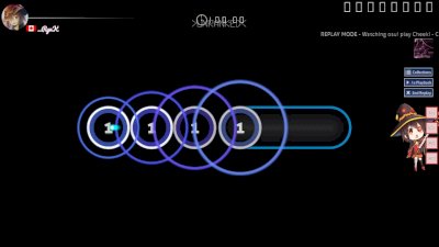 glowing space - osu! Skins