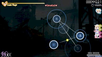 TOP 5 BEST osu!mania 4K CIRCLE SKINS 